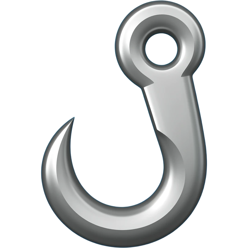 Ein weiser Haken mirt blauen Hintergrund emoji