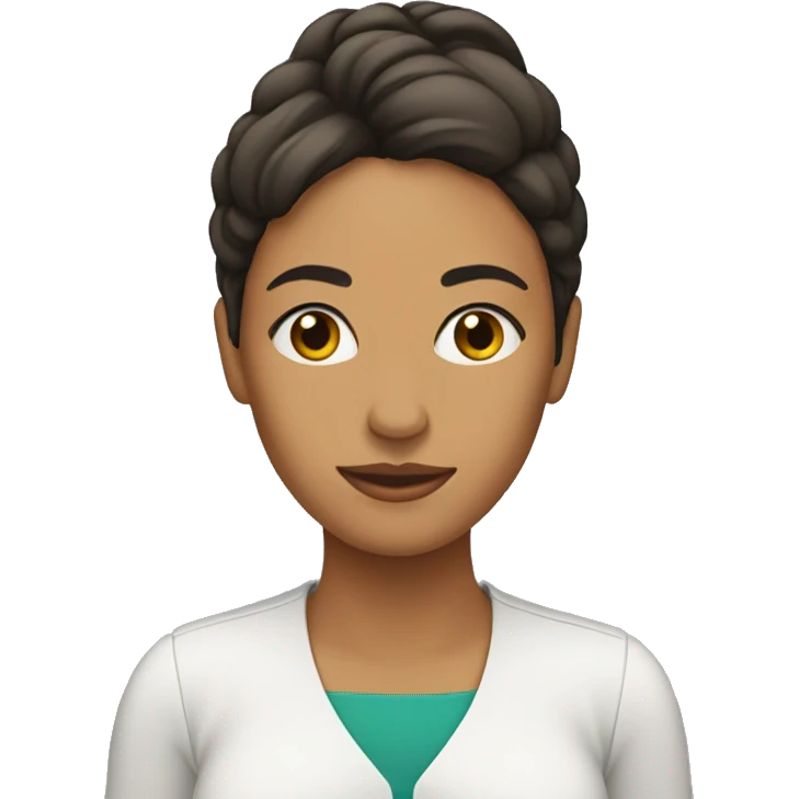mujer preocupada emoji