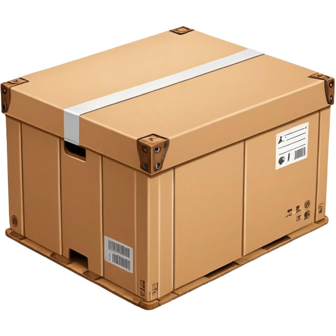 shipping cargo box emoji