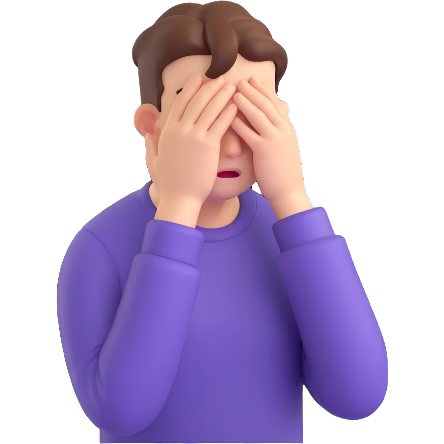 facepalming person emoji