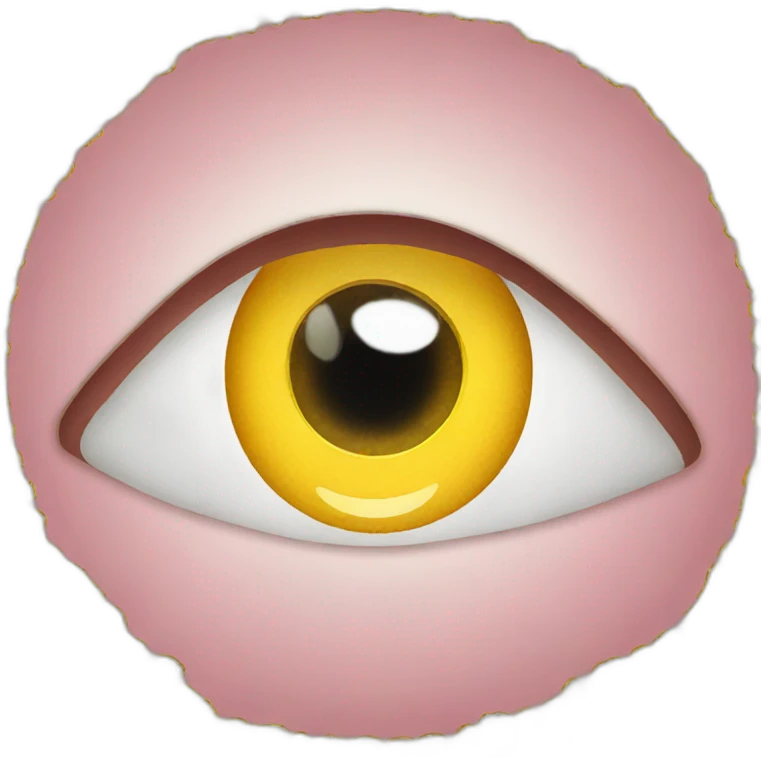 A face with eye diamonds emoji
