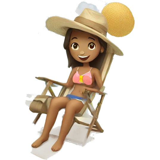 On vacation  emoji