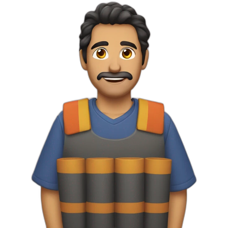 Catalán con barretins emoji