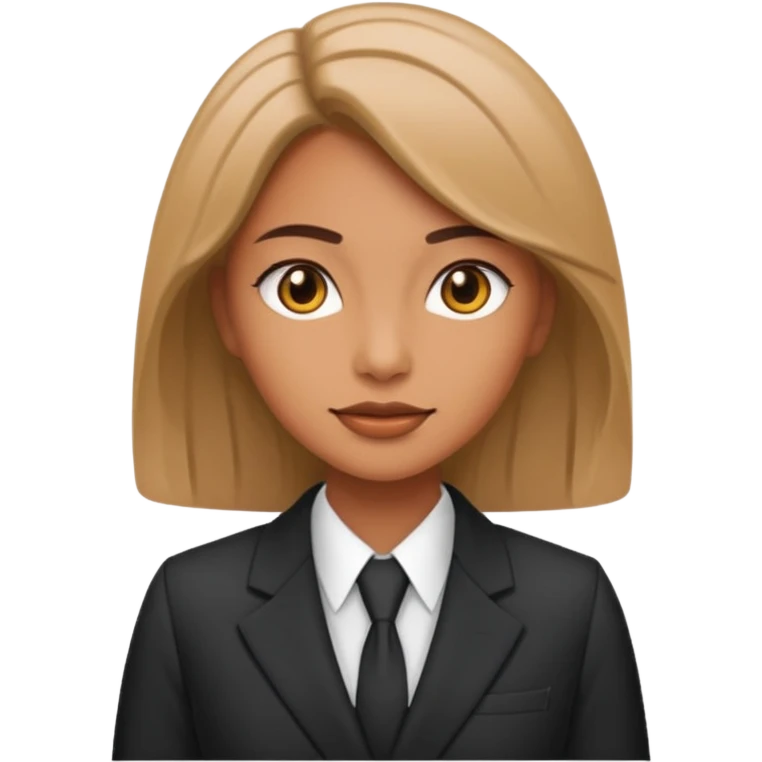 woman with suit emoji