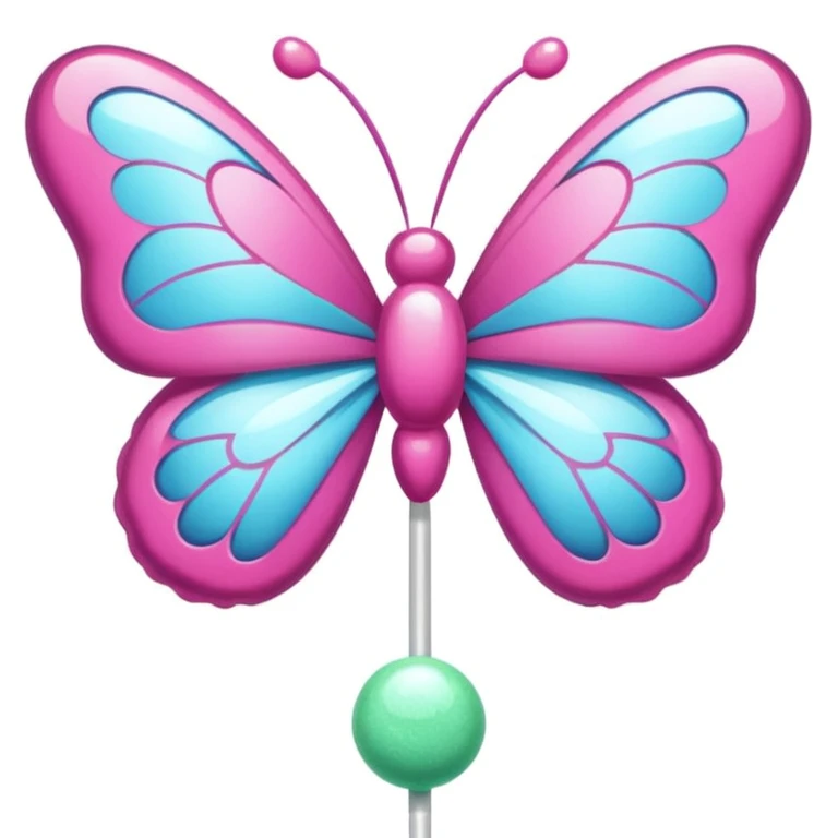 Sucette avec un noeud papillon emoji