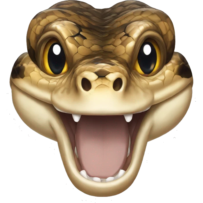 Giant Indian Python Head emoji