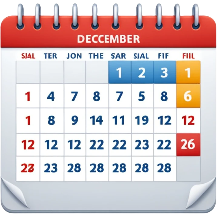 Календарь «11декабря» emoji
