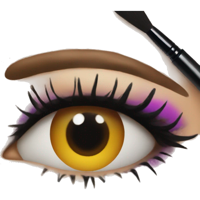 EMOJI WITH ARTISTIC MAKEUP emoji