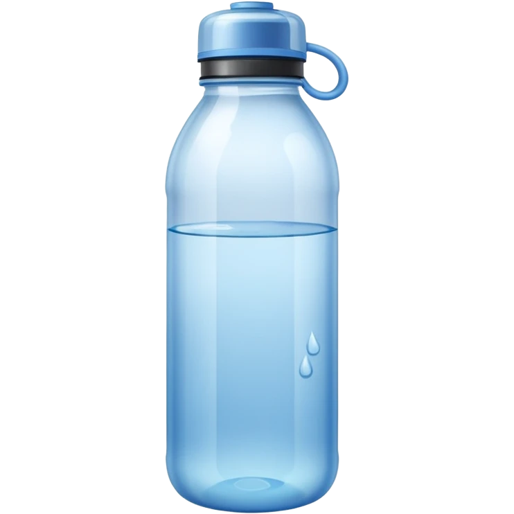 Water bottle emoji