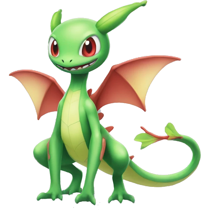 Full body shiny Flygon emoji