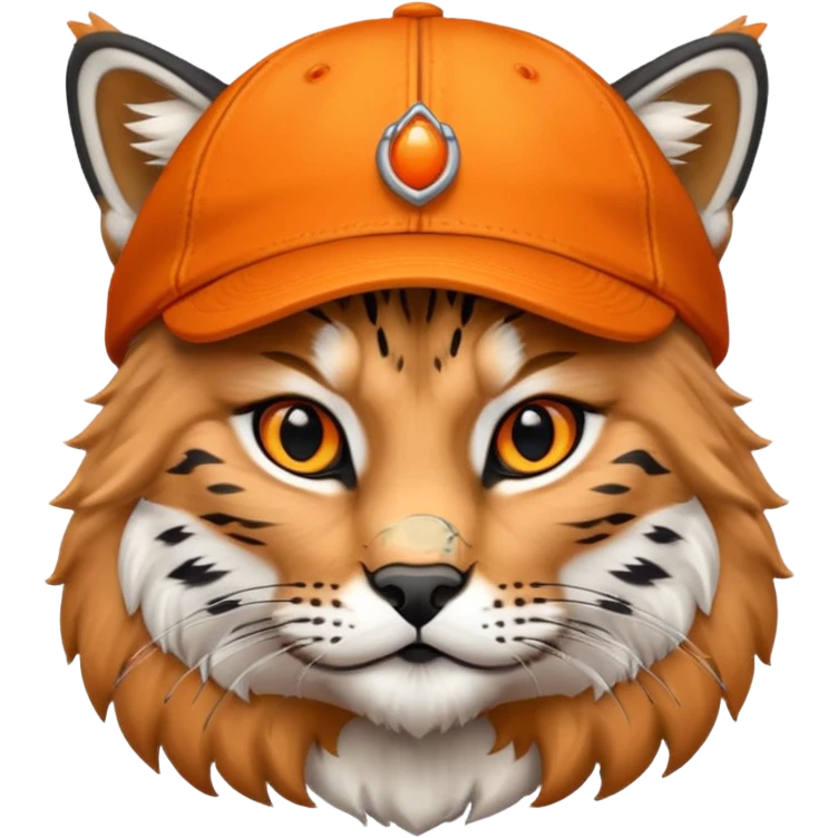 Un lince con gorra  emoji
