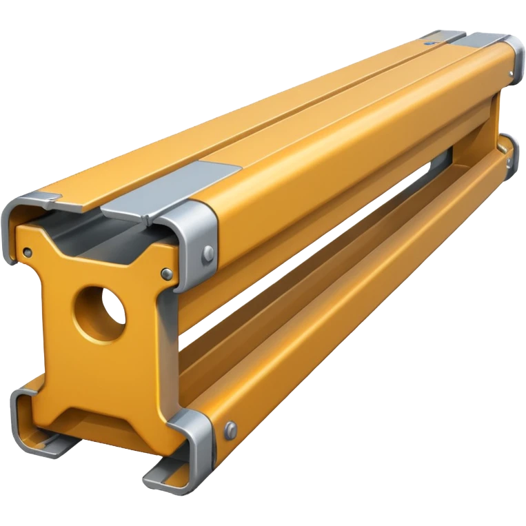 clean and industrial metal beam emoji