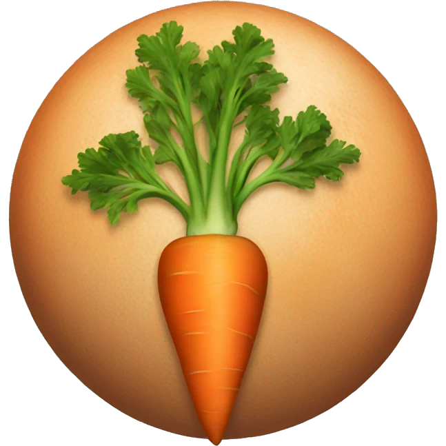 Carrot planet emoji