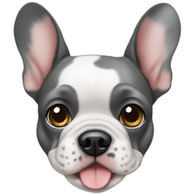 frenchie merle emoji