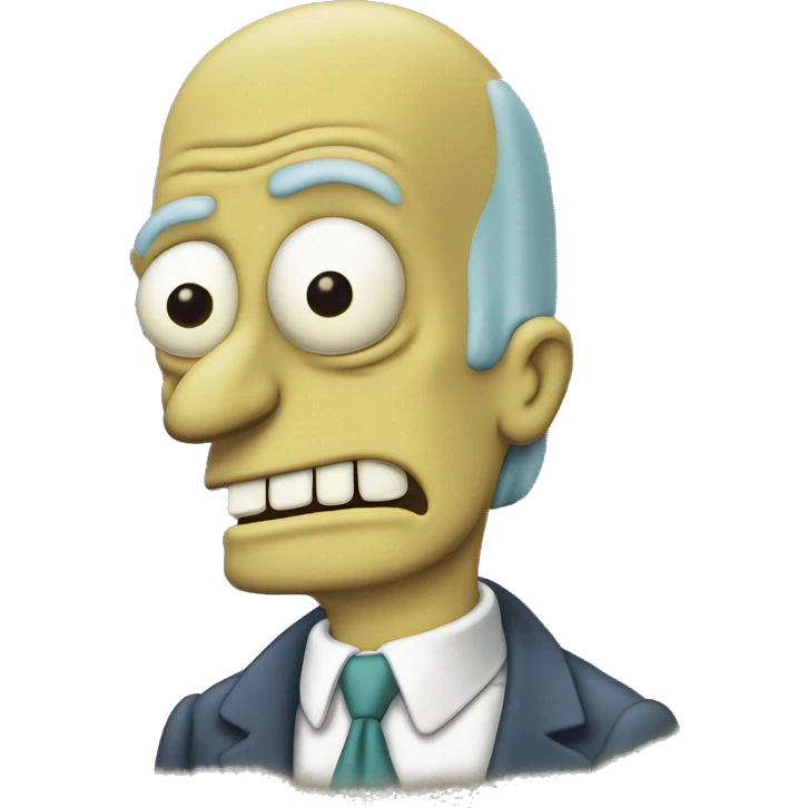 Hands scheming like Mr Burns from the Simpsons emoji