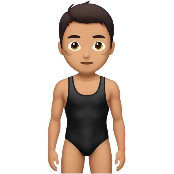 Muzan in a bathing suit emoji