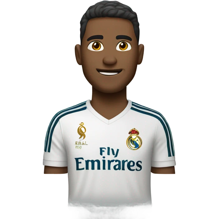 Me in Real Madrid jersey  emoji