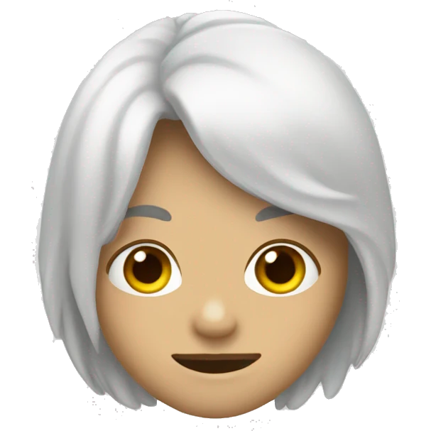 Moño blanco emoji