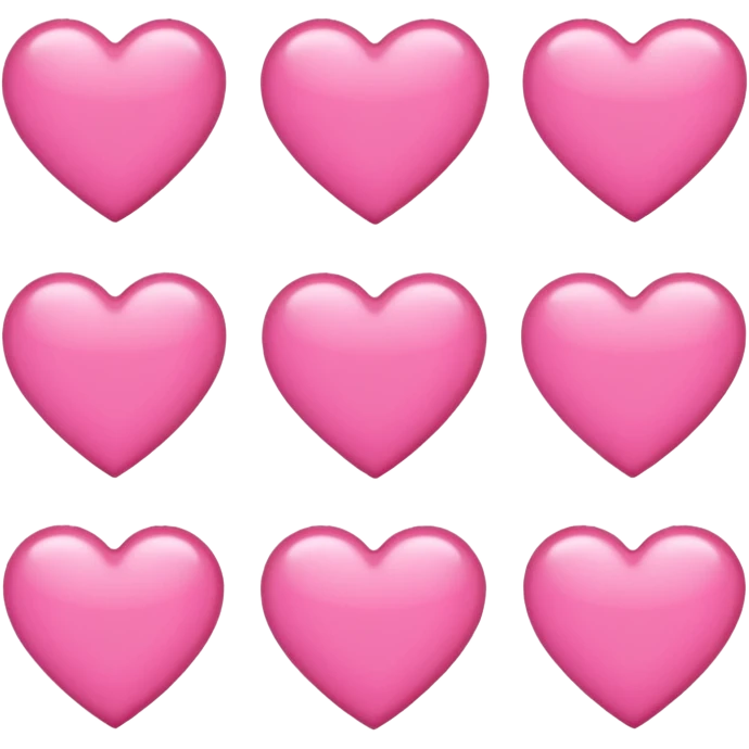 pink heart level 1-5 emoji
