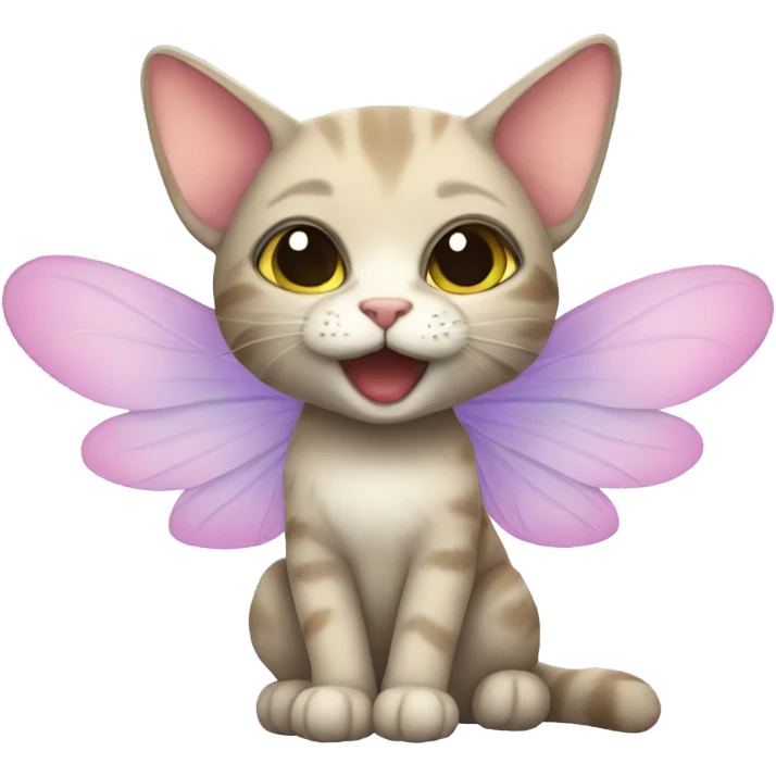 Kitty fairy  emoji