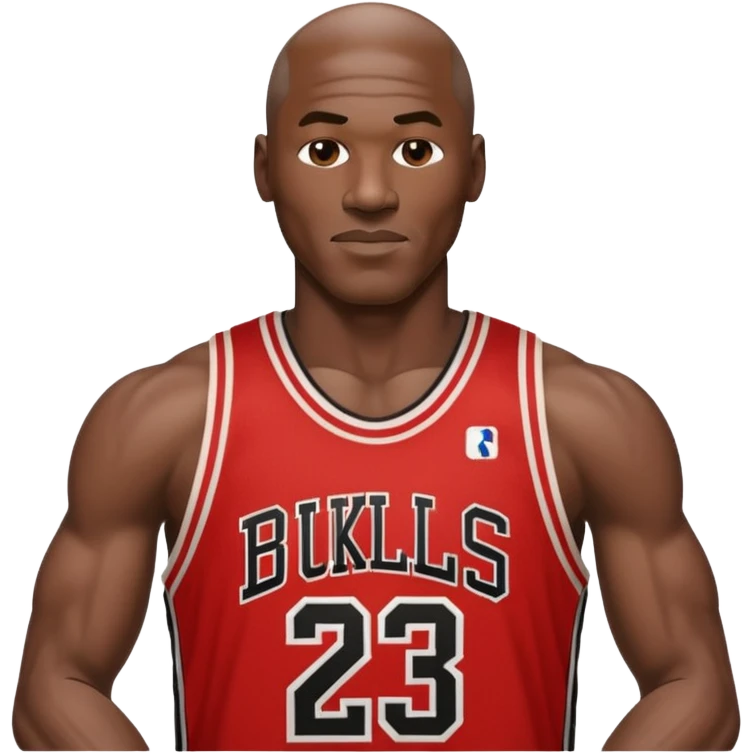 Michael Jordan number 23 emoji