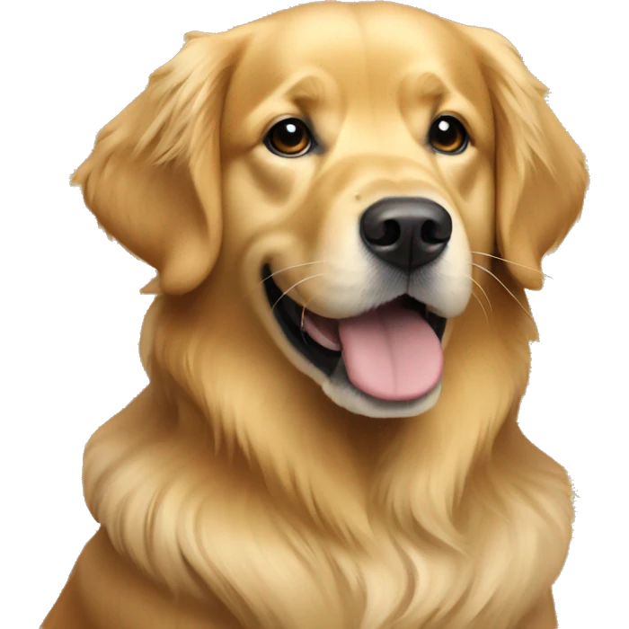 golden retriever emoji