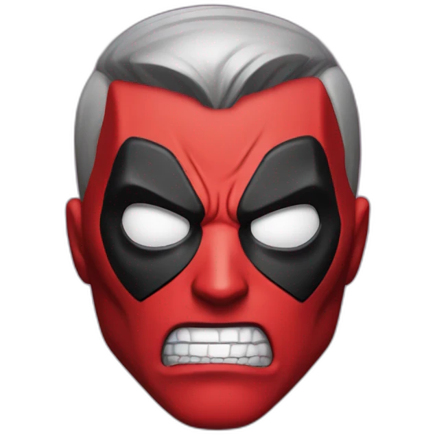 Deadpool angry emoji