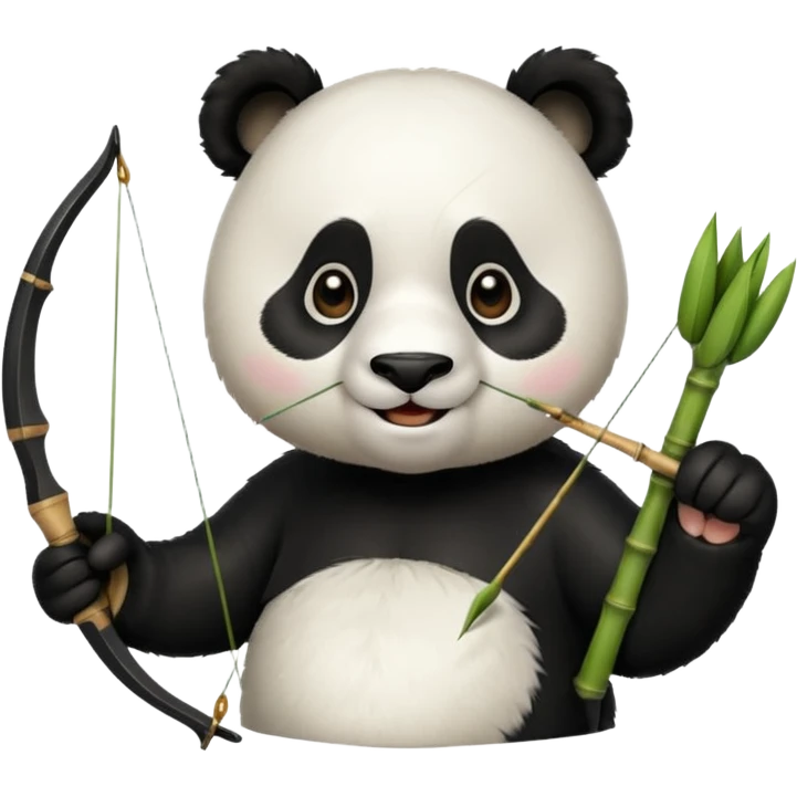 Panda AArchery  emoji