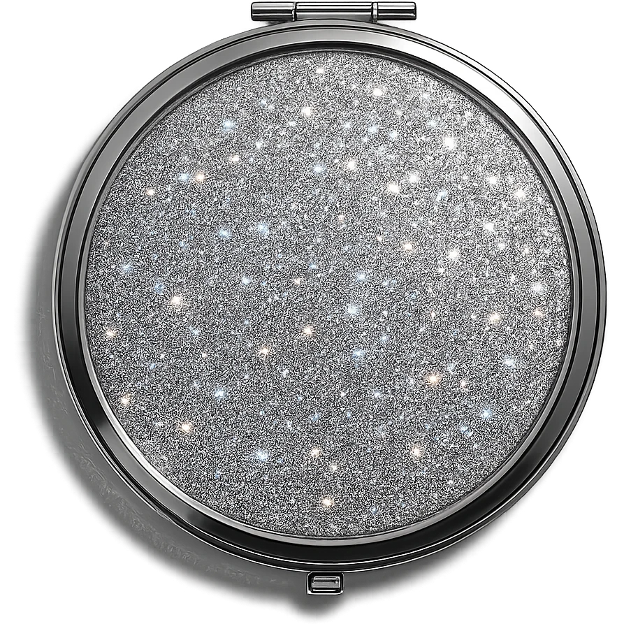 sparkly compact mirror emoji