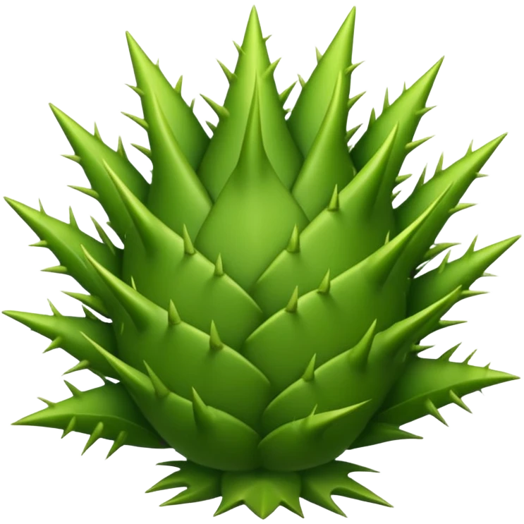 an emoji with thorns emoji