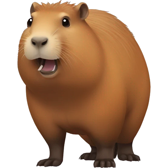 Capybara big emoji