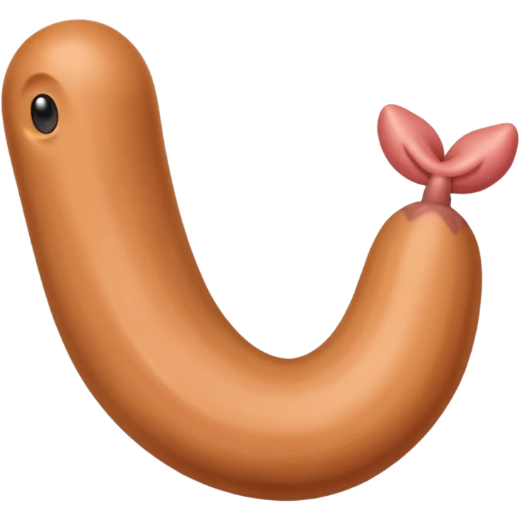 Very realistic human penis exactly like the real one emoji