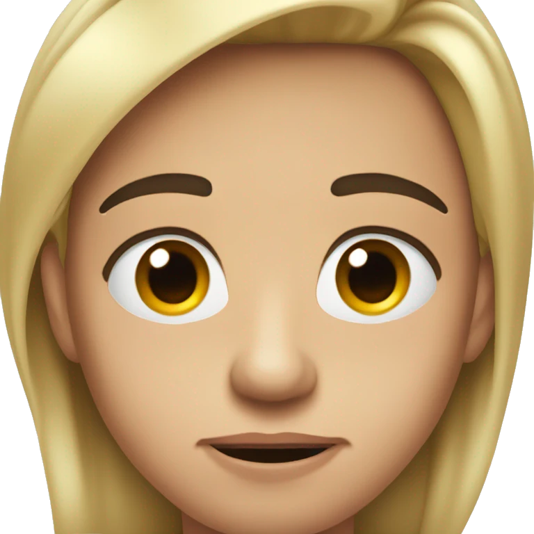 emoji biting entire bottom lip with furrowed eyebrows and a look of desperation  emoji