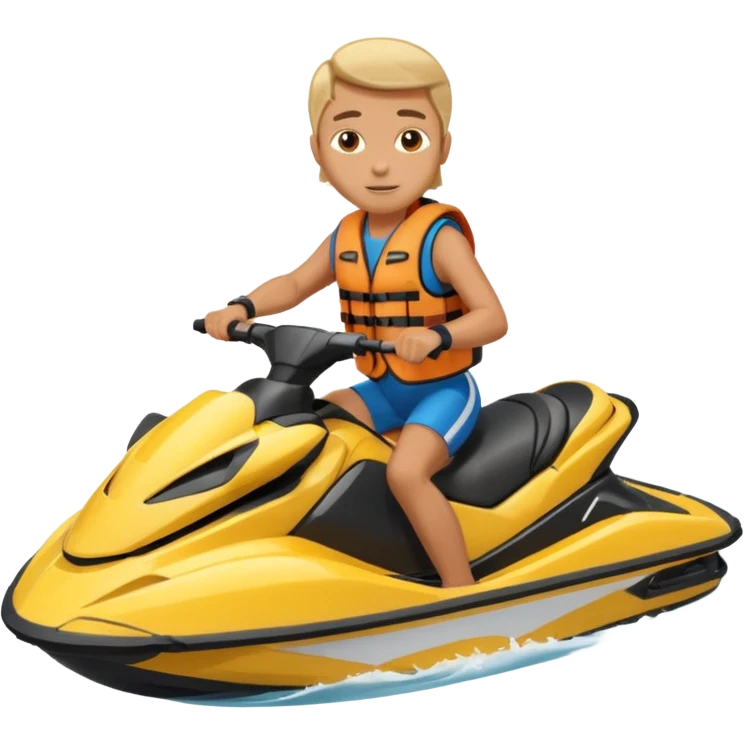 riding a jet skis emoji