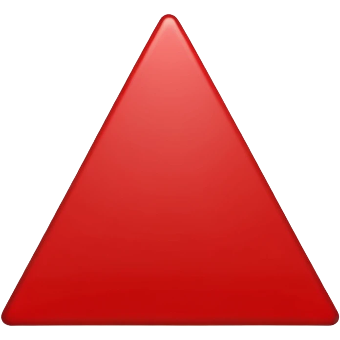 red triangle emoji