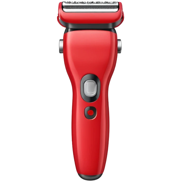 shaving machine red emoji