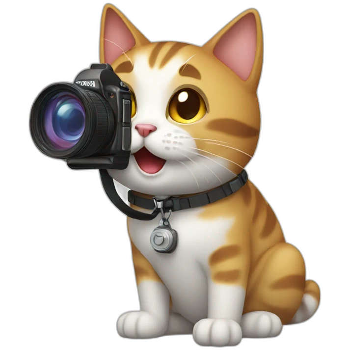 happy-cat-operating-camera emoji