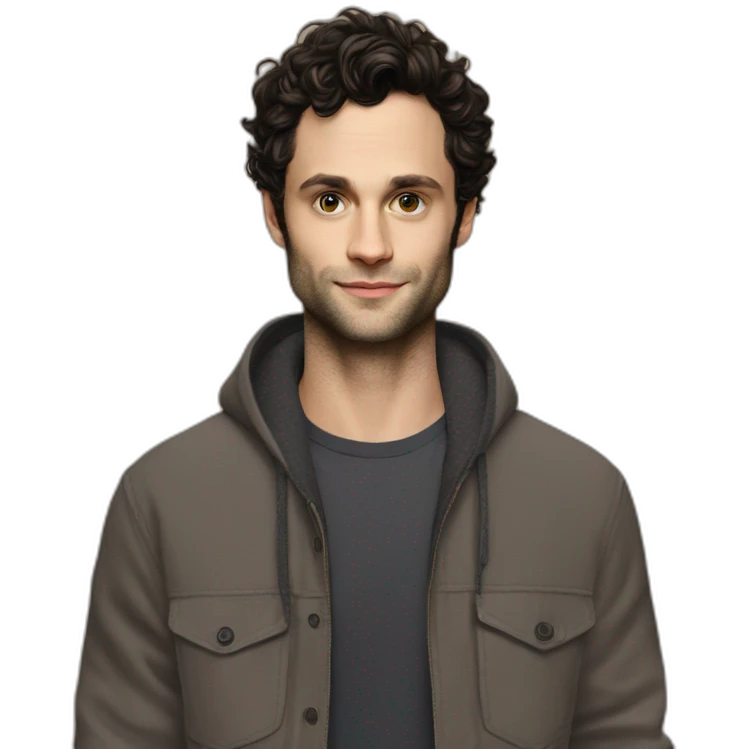Penn Badgley emoji