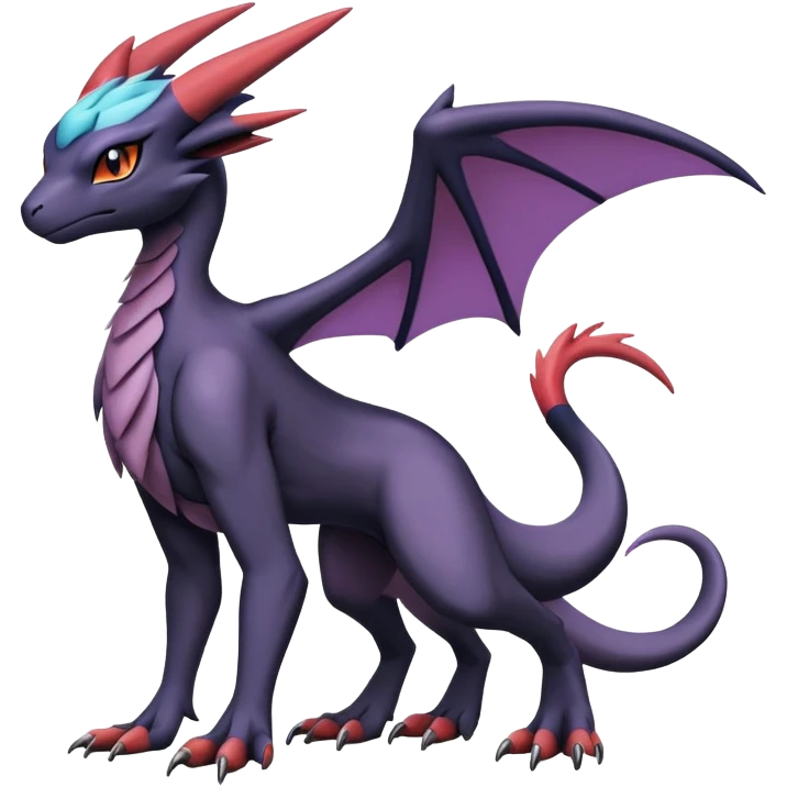 Salandit-Absol-Noibat-Noivern-Hybrid (Full body) emoji