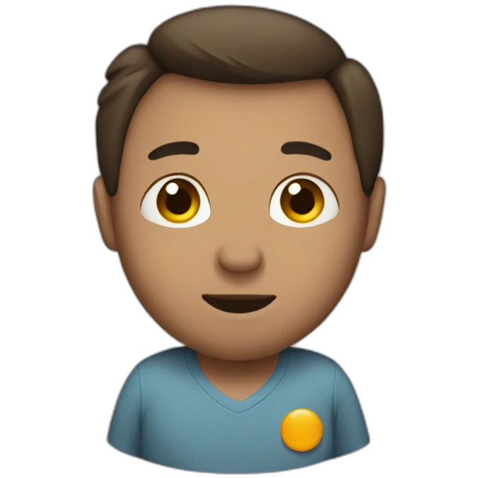 Men pregnant emoji