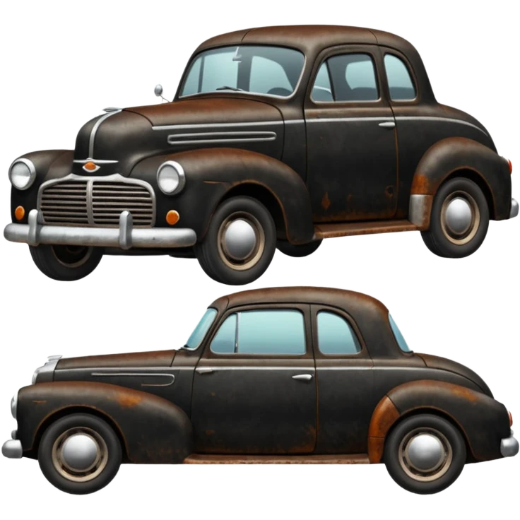 old black car emoji