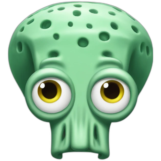Squidward Tentacles SpongeBob emoji