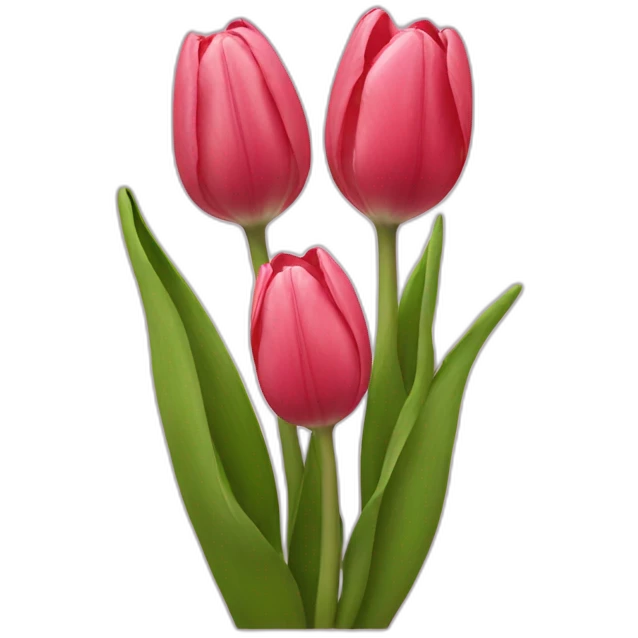 tulips emoji