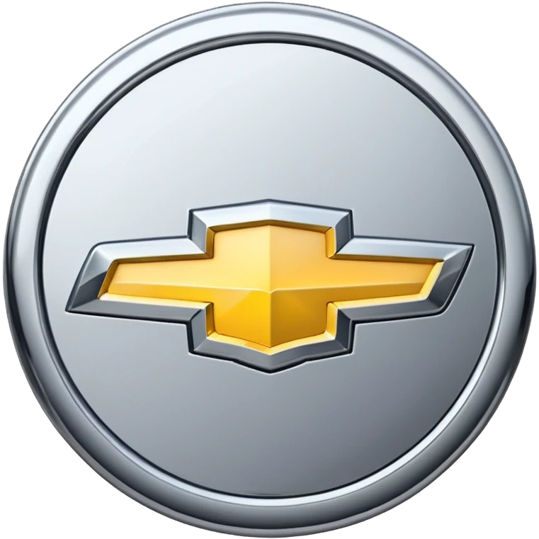 Minimalistic Chevy logo emoji