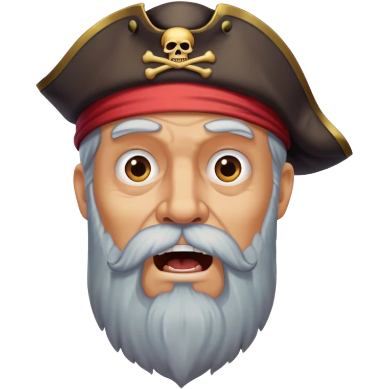 I'm an old bearded pirate and I'm just shocked by all this. emoji