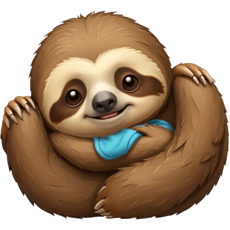 Sleepy sloth emoji