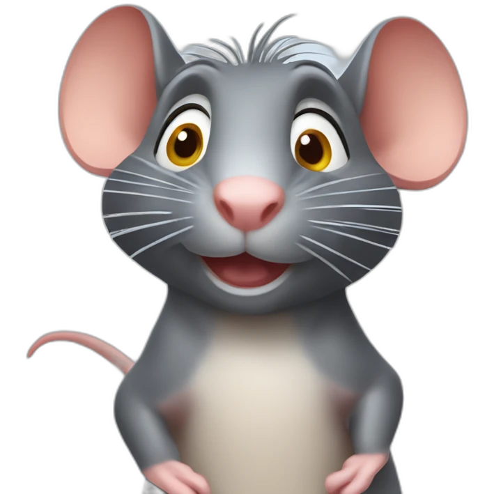 cute ratatouille rat emoji