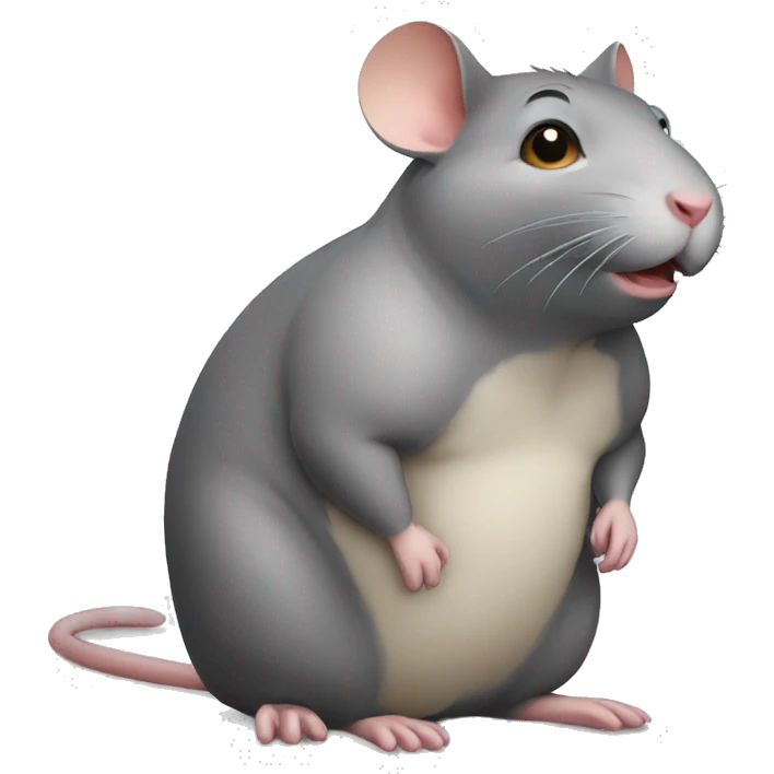 fat rat emoji