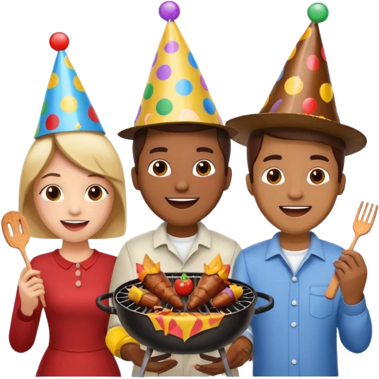 Bbq party emoji