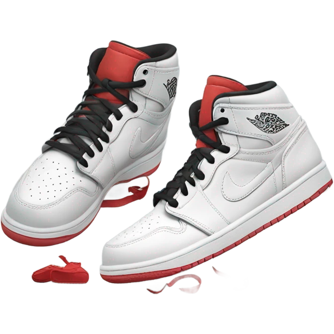 Air Jordan sneakers  emoji